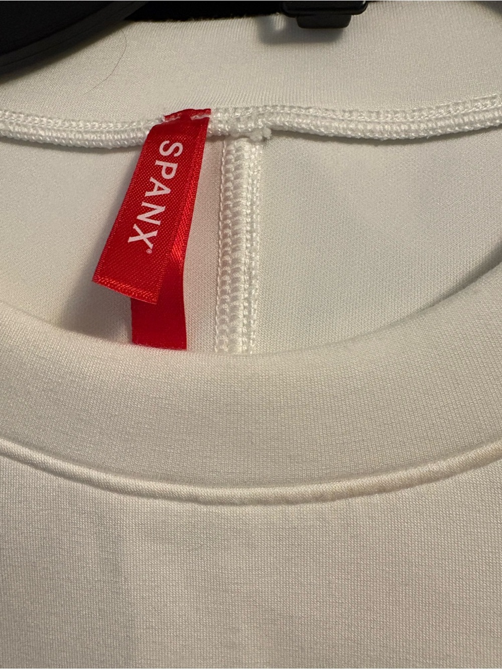 SPANX White Sleeveless Crewneck Tank - Picture 5 of 10